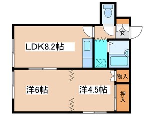 Ｍｙシャルムの物件間取画像